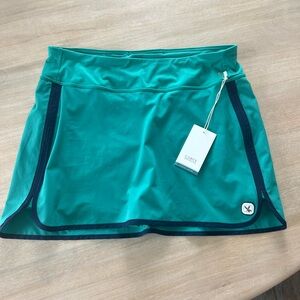 CARVE DESIGN Anya Balsa Classic Fit  Skort Jade Size Large NWT